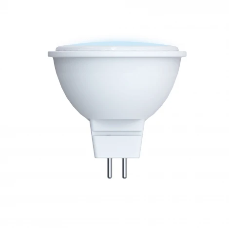 Лампа светодиодная, форма "JCDR", матовая, дневной белый свет 6500K Volpe Norma LED-JCDR-10W/6500K/GU5.3/NR