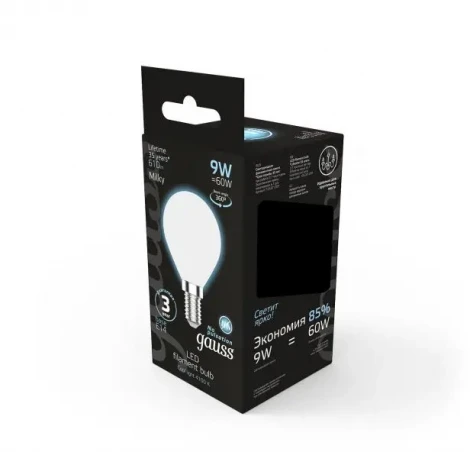 Лампочка светодиодная филаментная Gauss 105201209