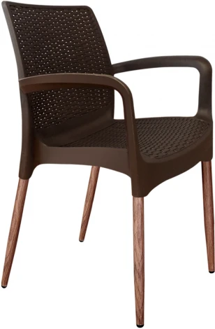 Стул SHT-S68/S424-С коричневый/темный орех Sheffilton 4663097603