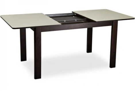 Раскладной стол Benvenuto Pranzo Стекло бежевое VEBB