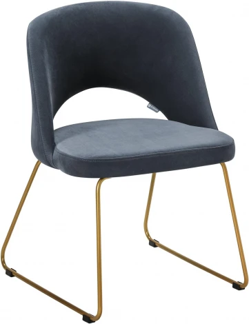 Стул Lars Diag grey/Линк золото R-Home арт.410120144h_Diag grey