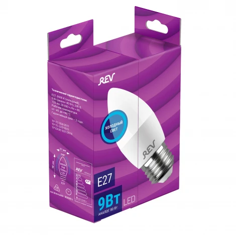 Лампочка светодиодная REV 32523 9