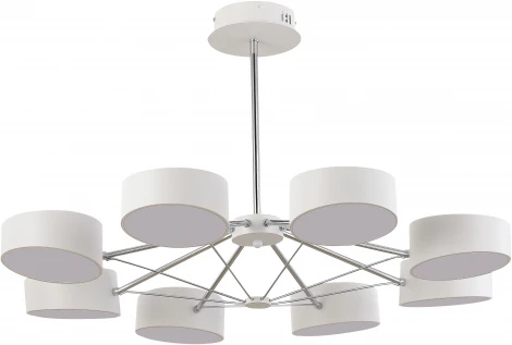 Потолочная люстра на штанге Valle SLE6005-502-08 Evoluce (LED, 220V, пульт управления)