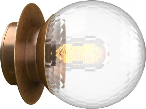 Настенный светильник уличный Covali WL-38027 (220V, шар, IP54)