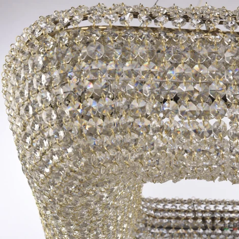 Подвесная люстра светодиодная APL LED Rimini S504.0.80.A.4000.Gold