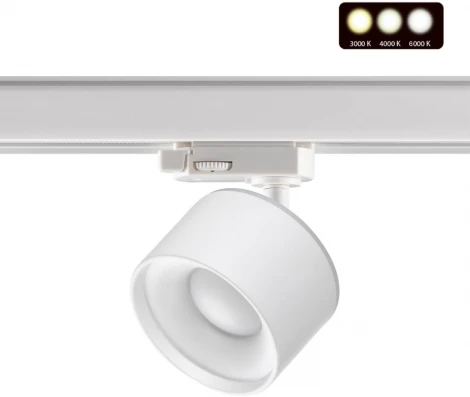 Трековый светильник Novotech Giro 358976 (LED, 220V, круглые)