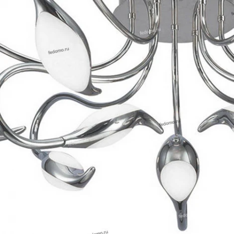 Потолочная люстра IDLamp Oktopia 295/9PF-LEDChrome