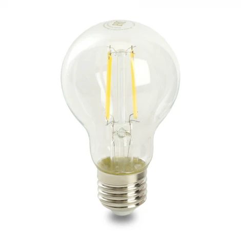 Лампа светодиодная филамент A60 шар 6W 175-265V E27 2700К Feron LB-1106 48889
