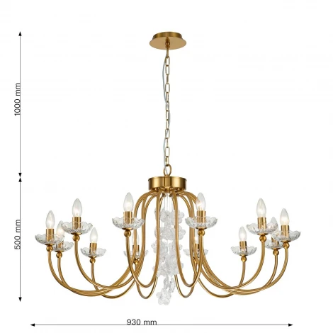 Подвесная люстра Favourite Bellis 2871-12P