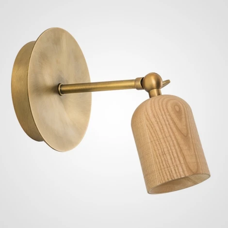 Бра Pori Light Wood ImperiumLoft Pori01 (101925-26) (LED, 220V, выключатель)