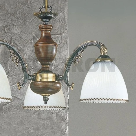 Подвесная люстра Reccagni Angelo 3800 L 3800/3 (220V, на цепи)