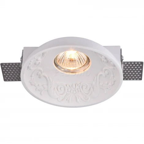 Встраиваемый точечный светильник Maytoni Gyps Classic DL278-1-01-W