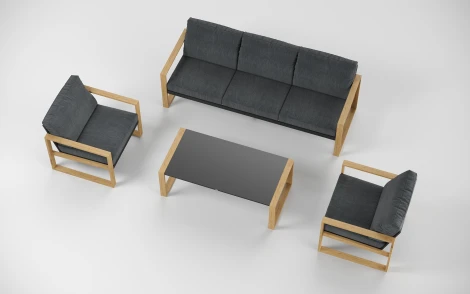 Лаунж зона Gardenini Premium Elegante long LPELG.010800.S3