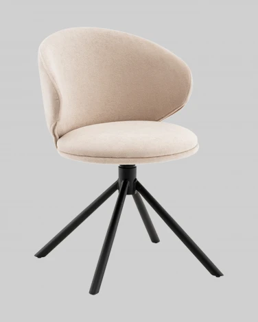 Стул Труфальд велюр бежевый Stool Group арт.УТ000041565