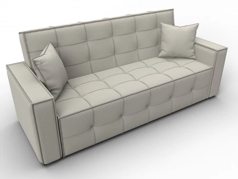 Диван-книжка Лига-067 (ДВП,Дерево/Пластик/Рогожка/Бежевый) Лига Диванов 129825