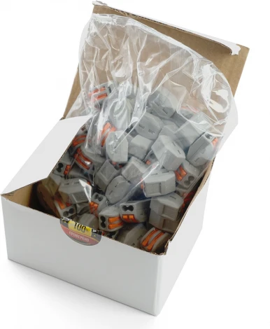 Клемма рычажковая 2-х проводная Stekker 32396