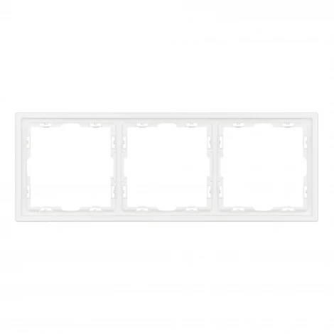 Рамка пластиковая FRM-NOBE-SFPL-3-WH (Arlight) 054219