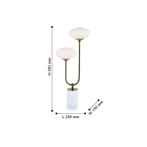 Интерьерная настольная лампа Favourite Pernetti 2513-2T