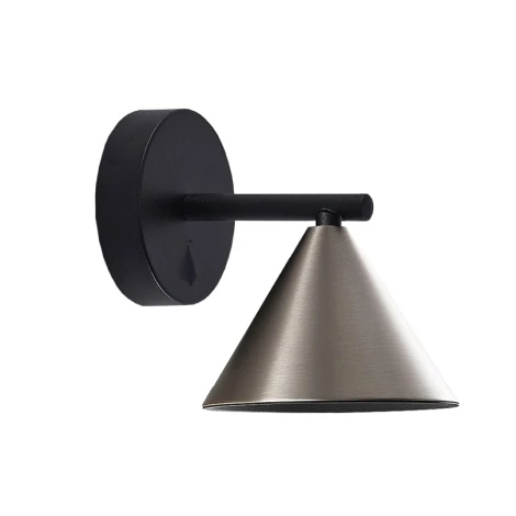 Бра Wolta WSL-GU10/W08CH под лампу GU10 Черный / Серый BELLO