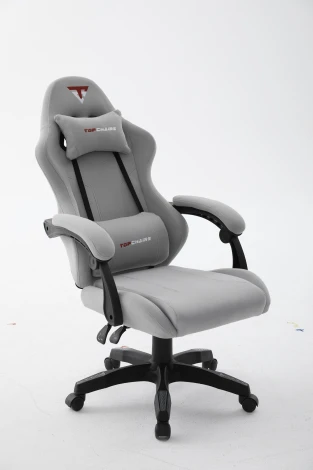 Кресло спортивное TopChairs Druid серый ткань арт.УТ000039469
