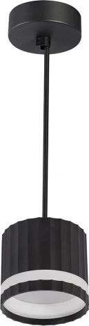 Подвесной светильник Feron Barrel HL3698 OLYMPUS levitation 48684 12W, GX53, чёрный (220V, на проводе, круглые)