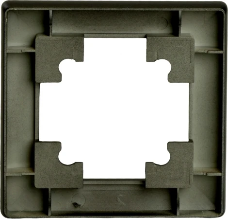 Рамка на 1 пост (черный) Stekker Катрин 39812