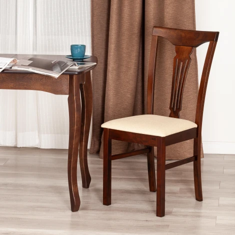 Обеденный стул Tetchair (Дерево гевея/Коричневый)