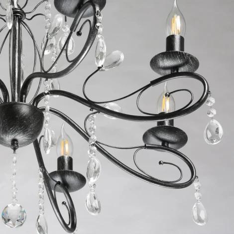 Подвесная люстра De City Лада 442010708 (220V, подвески, на цепи, подсвечник, свеча)
