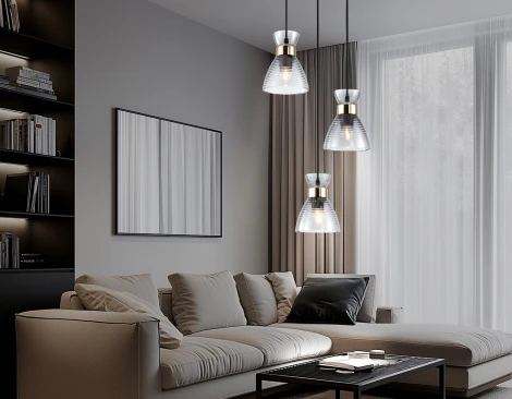 Подвесной светильник Ambrella Traditional TR3408 (220V, на проводе, круглые)