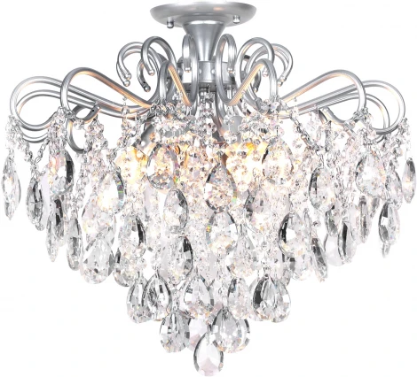 Потолочная люстра Ophelia 643/6P E27*60W Silver Escada