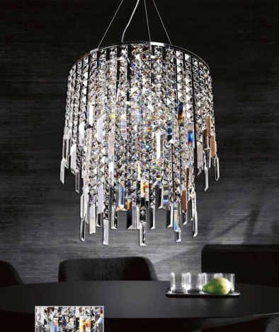 Подвесная люстра Lumina Deco Zucchero LDP 2159-450 CHR