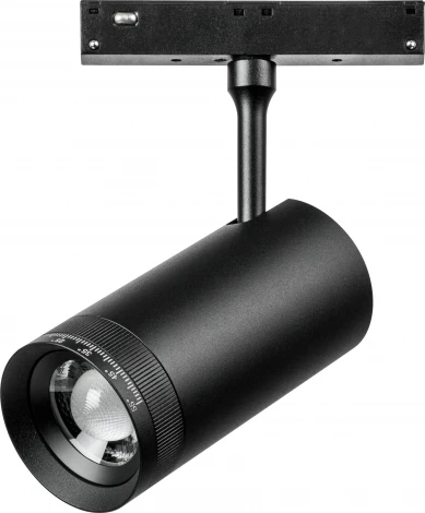 Трековый светильник низковольтный с изм. углом рассеивания Lightstar Uno 209047 (LED, 48V, круглые)