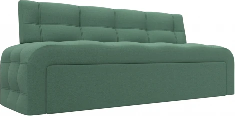 Диван кухонный прямой Люксор (Зеленый/Рогожка) Лига Диванов арт.125823