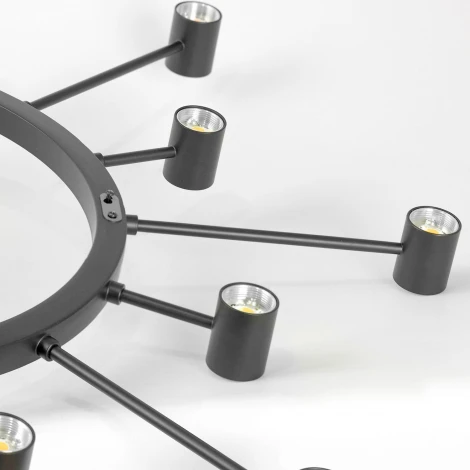 Подвесная люстра LED Lussole Hopkins LSP-7407 (220V, на проводе)