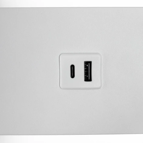 Настенный светильник LED с USB со спотом на гибкой ножке для чтения с выключателем Citilux Декарт CL704470 (220V)