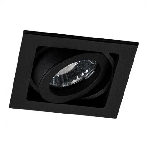 Встраиваемый точечный светильник Italline Qana 1L black