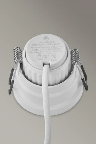 Точечный встраиваемый светильник Arte Lamp Ducre A8094PL-1WH (220V, круглые)