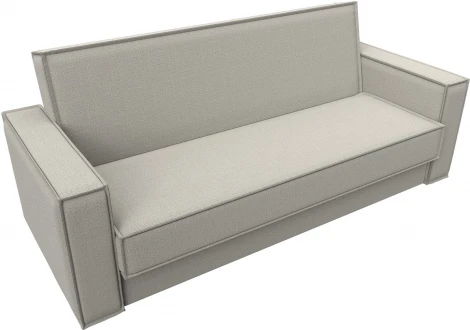 Диван-книжка Куба (Бежевый/Рогожка) Лига Диванов арт.122057