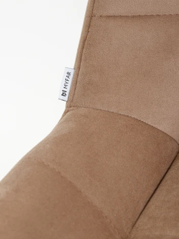 Стул MyFar Феникс микровелюр капучино MF1032-1