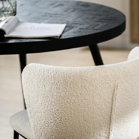 Стул Hesby Whirl бежевый,черный