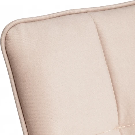 Стул обеденный Bari Tetchair (Флок/Бежевый,Черный) арт.24800