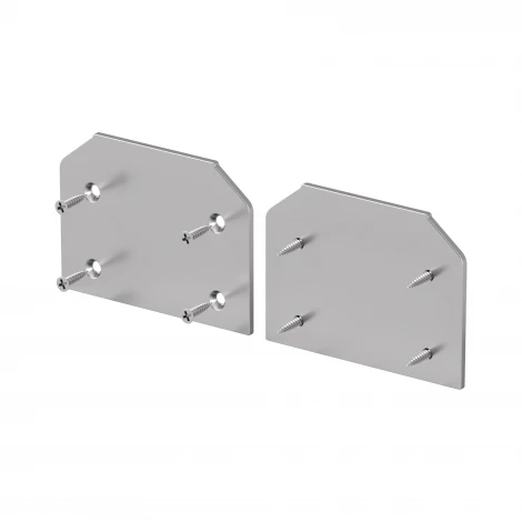 Заглушка торцевая к профилю 2шт Maytoni Technical Accessories for tracks Trinity TRA005MPEC-S(N)