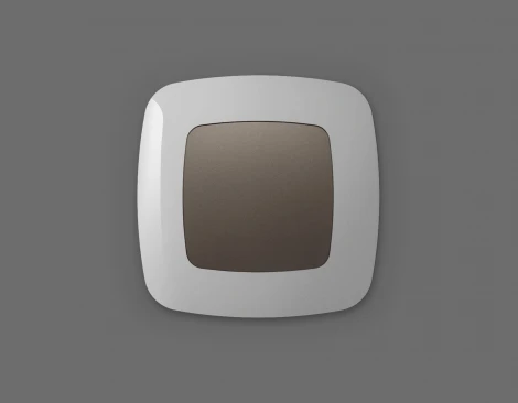 Лицевая панель Ambrella Volt OMEGA (Темная бронза матовый) заглушка для суппорта QUANT OP6460