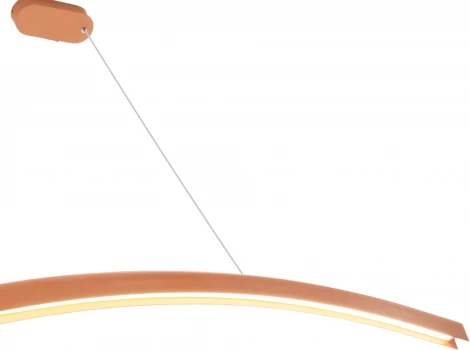 Подвесной светильник светодиодный с регулировкой цветовой температуры Mizi'en Slim MZ31505-1200B-orange (220V, на тросе)