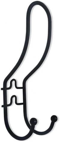 Вешалка Крючок-2 черный/черный Sheffilton 0298298101