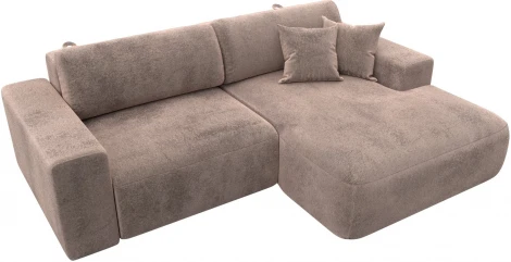 Диван угловой Лига-036 НПБ Классик правый угол Лига Диванов (Велюр) арт.127735