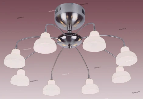 Потолочная люстра N-Light PX-0325 PX-0325/8 satin chrome