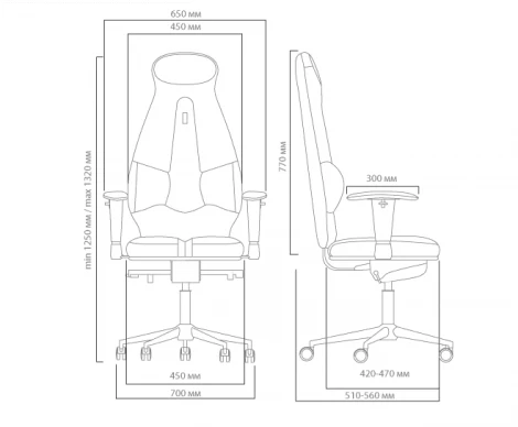 Эргономичное кресло Galaxy Kulik System Бежевая кожа