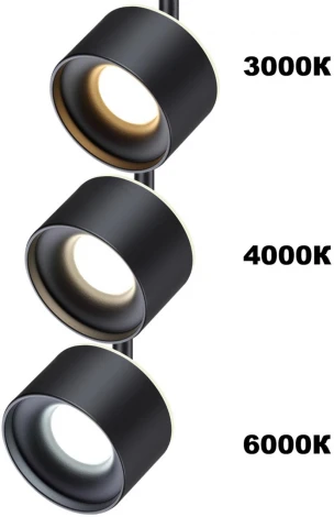 Трековый светильник Novotech Giro 358974 (LED, 220V, круглые)