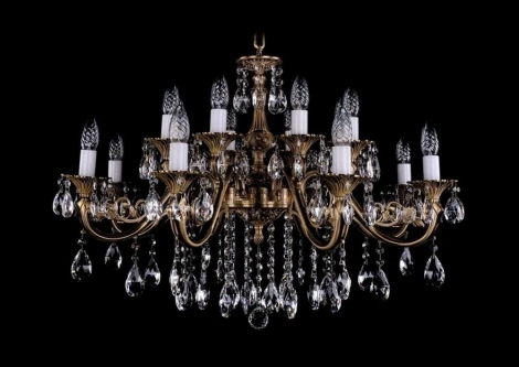 Подвесная люстра Bohemia 1703 1703/16/320/B/FP